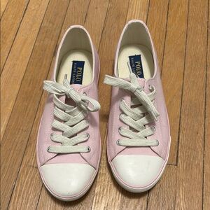 Polo by Ralph Lauren Women's Parnell Pink Sneakers size 8 - 8.5